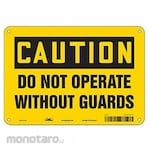CONDOR J6948 Safety Sign Aluminum