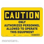 CONDOR J9055 Safety Sign Aluminum