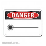LYLE Aluminum Laser Area Danger Sign