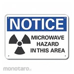 LYLE Aluminum Microwave Notice Sign