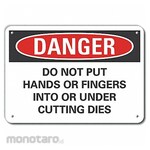 LYLE Aluminum Pinch Point Danger Sign
