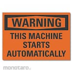 LYLE Machine & Operation Warning Label