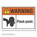 LYLE Pinch Point Warning Label