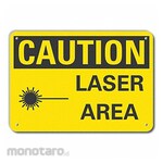 LYLE Reflective Laser Area Caution Sign