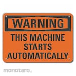 LYLE Reflective Machine & Operation Warning Sign