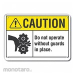 LYLE Reflective Machine Guards Caution Sign