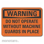 LYLE Reflective Machine Guards Warning Sign
