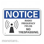 LYLE Reflective Radio Fields Notice Sign