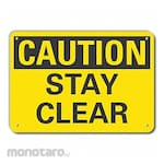 LYLE Reflective Stay Clear Caution Sign