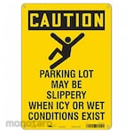 CONDOR K1561 Safety Sign Aluminum