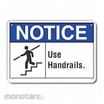 LYLE Aluminum Handrail Notice Sign