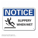 LYLE Aluminum Slippery Floor Notice Sign