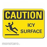 LYLE Reflective Icy Conditions Caution Sign