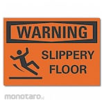 LYLE Slippery Floor Warning Label