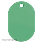 TRUSCO Easy-to-read colored small bills, large 60 x 40 mm, 5 pieces, green
