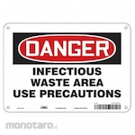 CONDOR Biohazard Sign Aluminum