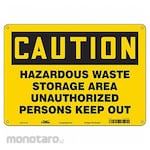 CONDOR J8184 Safety Sign Aluminum