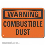 LYLE Aluminum Combustible Dust Warning Sign