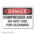 LYLE Aluminum Compressed Air Danger Sign