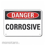 LYLE Aluminum Corrosive Materials Danger Sign
