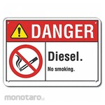 LYLE Aluminum Diesel Danger Sign