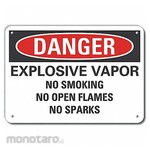 LYLE Aluminum Explosive Materials Danger Sign