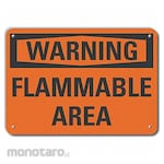 LYLE Aluminum Flammable Area Warning Sign