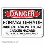 LYLE Aluminum Formaldehyde Danger Sign