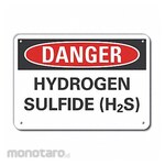 LYLE Aluminum Hydrogen Sulfide (H2S) Danger Sign