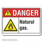LYLE Aluminum Natural Gas Danger Sign