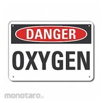 LYLE Aluminum Oxygen Danger Sign