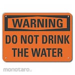 LYLE Aluminum Potable Water Warning Sign
