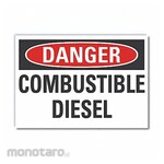 LYLE Combustible Diesel Danger Label