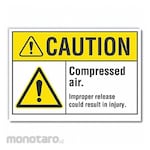 LYLE Compressed Air Caution Reflective Label