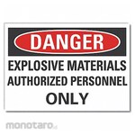 LYLE Explosive Materials Danger Label