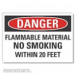 LYLE Flammable Material Danger Label