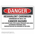 LYLE Hexavalent Chromium Danger Label