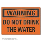 LYLE Potable Water Warning Label