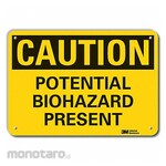 LYLE Reflective Biohazard Caution Sign