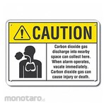LYLE Reflective Carbon Dioxide Caution Sign