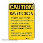 LYLE Reflective Caustic Caution Sign