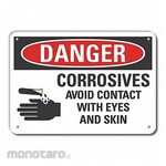 LYLE Reflective Corrosive Materials Danger Sign