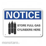 LYLE Reflective Cylinder Handling Notice Sign