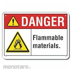 LYLE Reflective Flammable Material Danger Sign