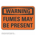 LYLE Reflective Fumes Warning Sign