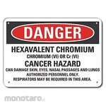 LYLE Reflective Hexavalent Chromium Danger Sign