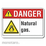 LYLE Reflective Natural Gas Danger Sign