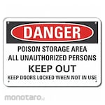 LYLE Reflective Poison Danger Sign