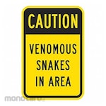 LYLE Reflective Snakes Caution Sign