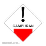 Safety Sign Stiker Limbah Campuran